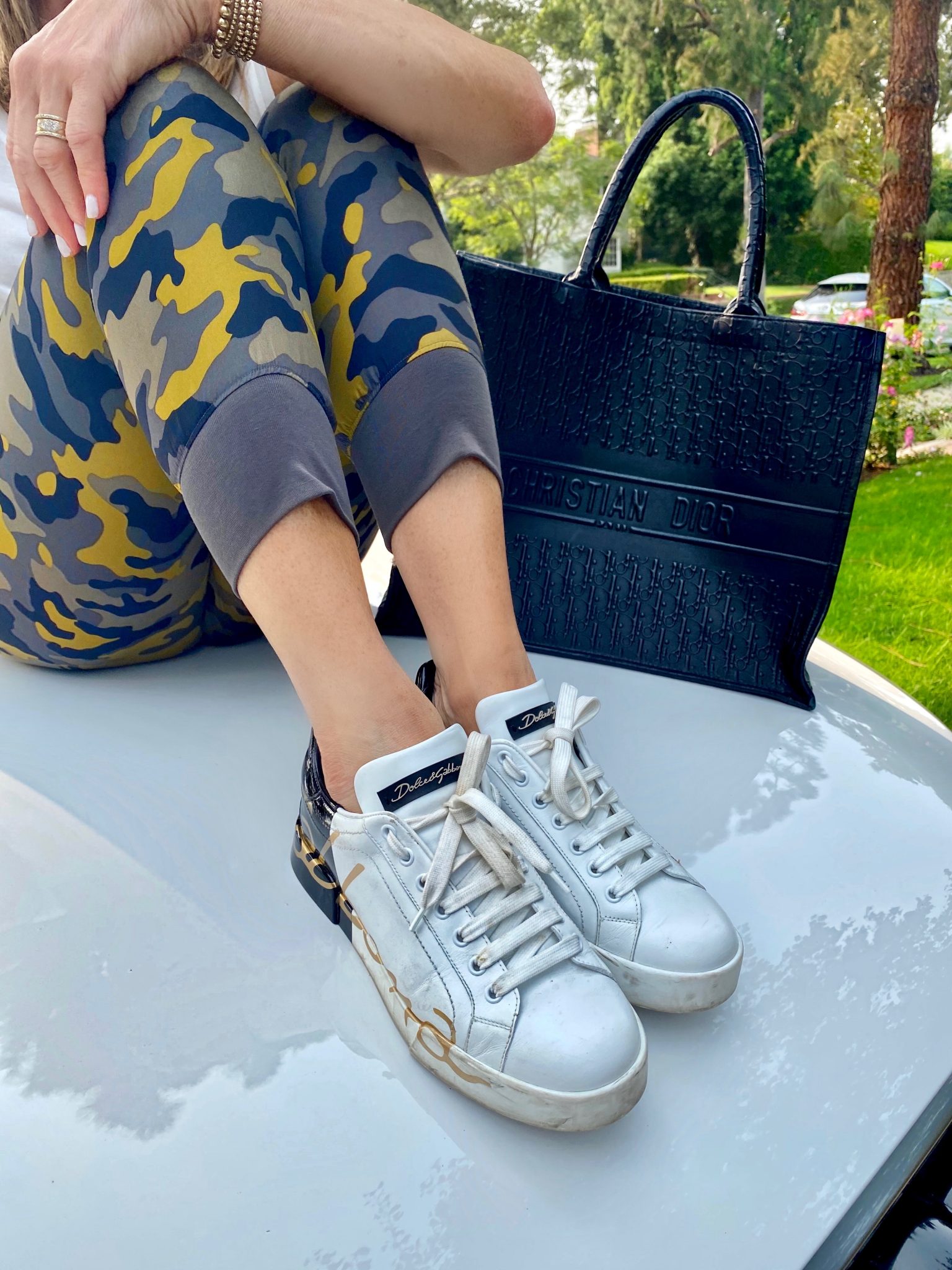 On the Road In Silk Camo Joggers by ATM – Fabulesley