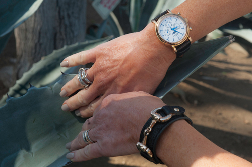 Keeping it vintage with my Late Uncle's Patek Philippe Watch. Spinelli Killcollin Ring. Vintage Gucci Look-alike Bracelet. 